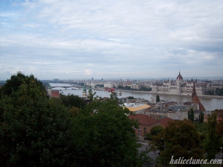 Budapest view from Fisherman's Bastion