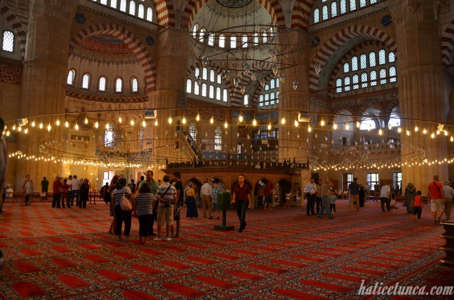 Selimiye Camii-İç mekan