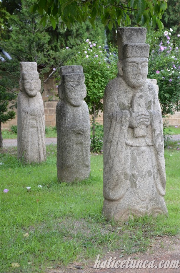 Stone statues