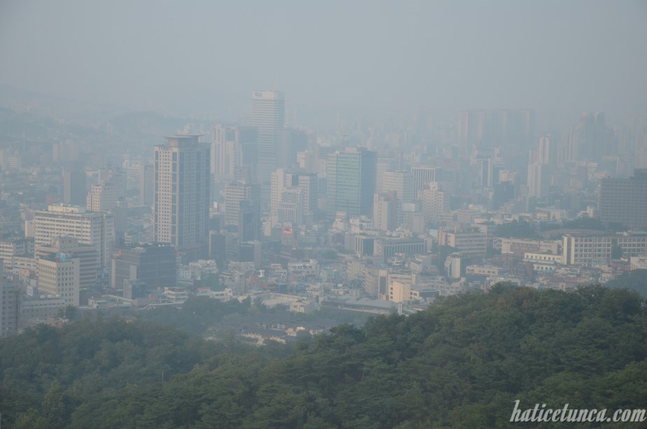 View from N Seoul Tower