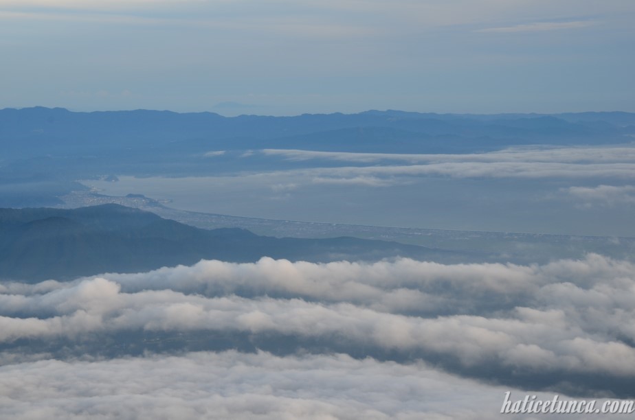 Mount Fuji-Over clouds