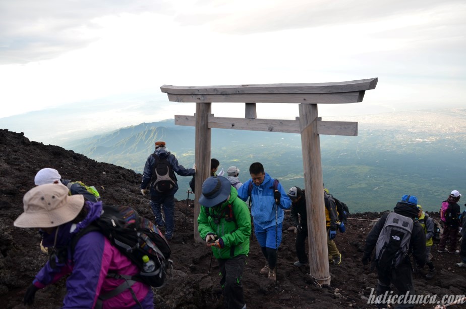 Fuji Dağı-Torii
