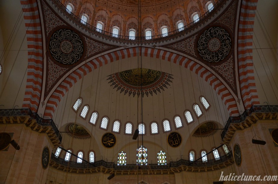 Süleymaniye Camii-İç mekan